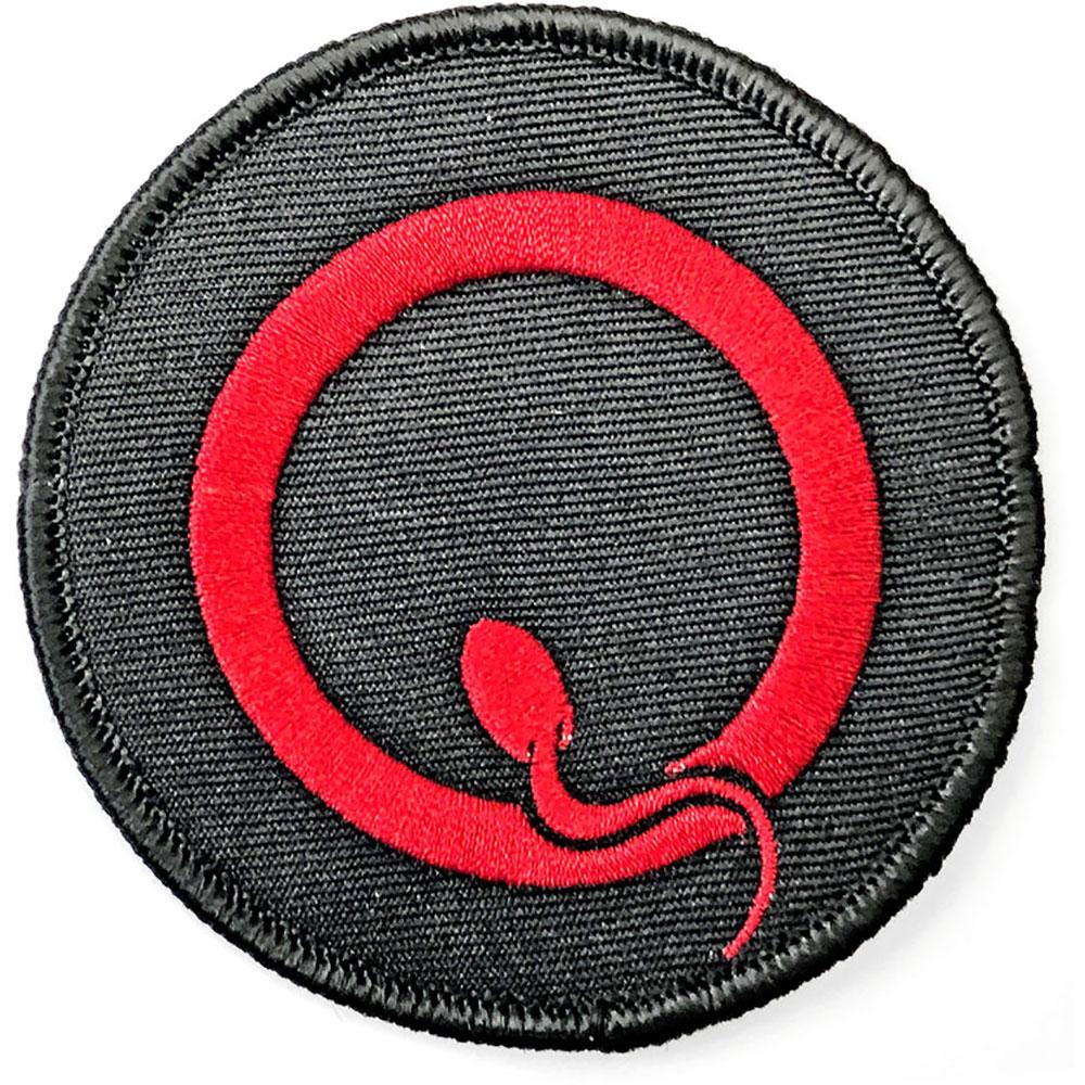Queens Of The Stone Age Aufnäher mit Q-Logo zum Aufbügeln