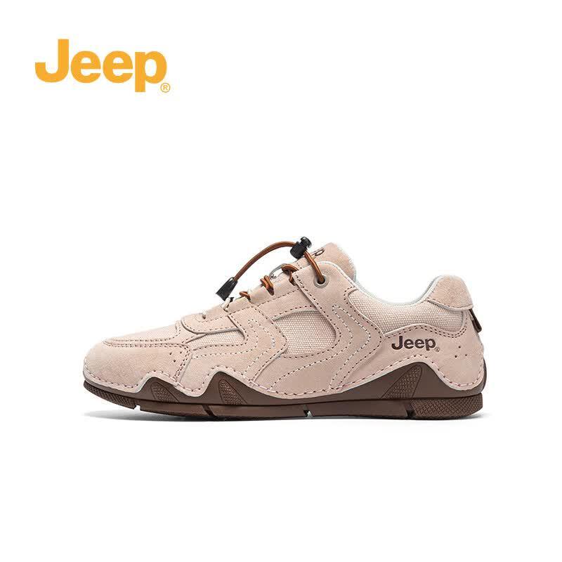Jeep Women's Retro Casual Slip-On Trainers