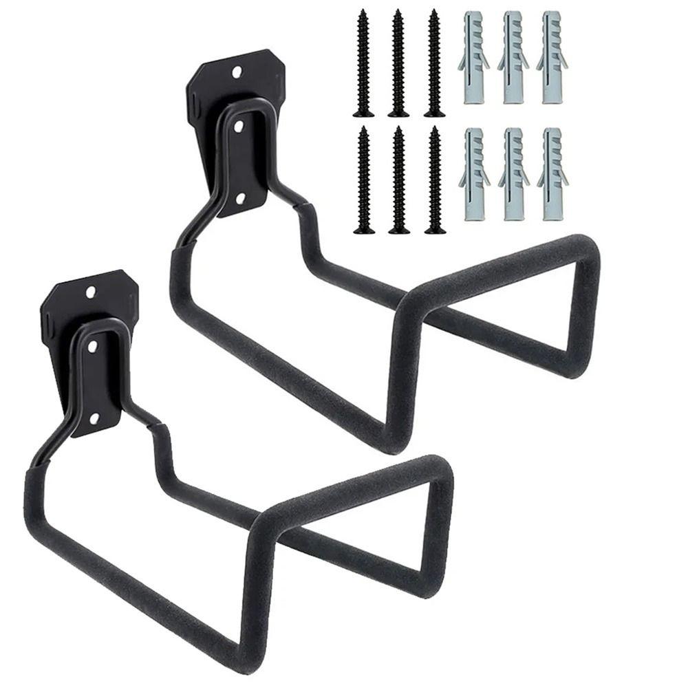 Rust-proof Water Hose Storage Rack Iron Metal Garage Wall Hooks  for Air Hydraulic Hose