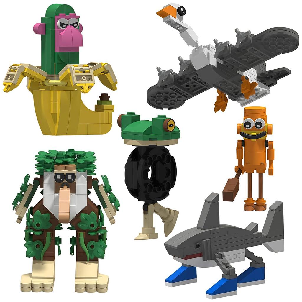 Italian Brainrot Blocks, Brainrot, Italian Brainrot Building Blocks, Toys, Educational Toys, Collectibles, Tuntuntunsaful, Net, Anime, Decorations, Bi