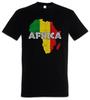 Rasta Africa T-Shirt Babylon Irie Ska Reggae Jamaica Rastafari Ethiopia