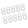 10PCS Silicone Ingrown Toenail Correcting Tool Washable Reusable Paronychia Care Corrector for Keep Nail Healthy