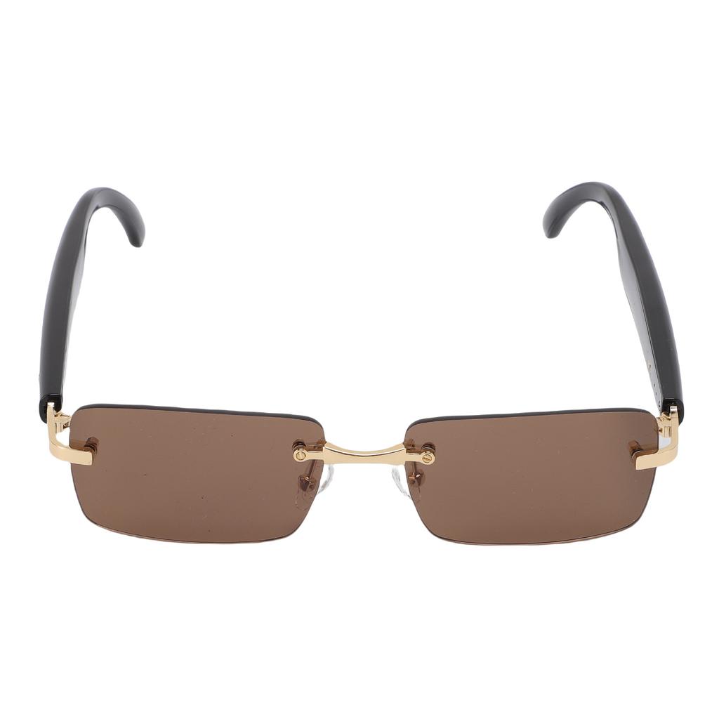 Real Time Translation Glasses Smart Bluetooth Translator Sunglasses Support for GPT DeepSeek Model Gold Brown