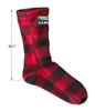 LL Bean Fleece Black Katahdin 0KWG710004 Men's Socks, (Medium),