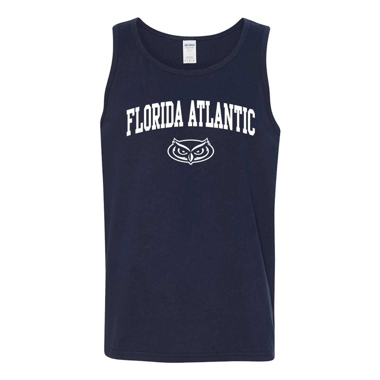 Florida Atlantic Owls Arch Logo Licensed Unisex Tank S
