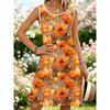 Spring and Summer Women's Sleeveless Dress