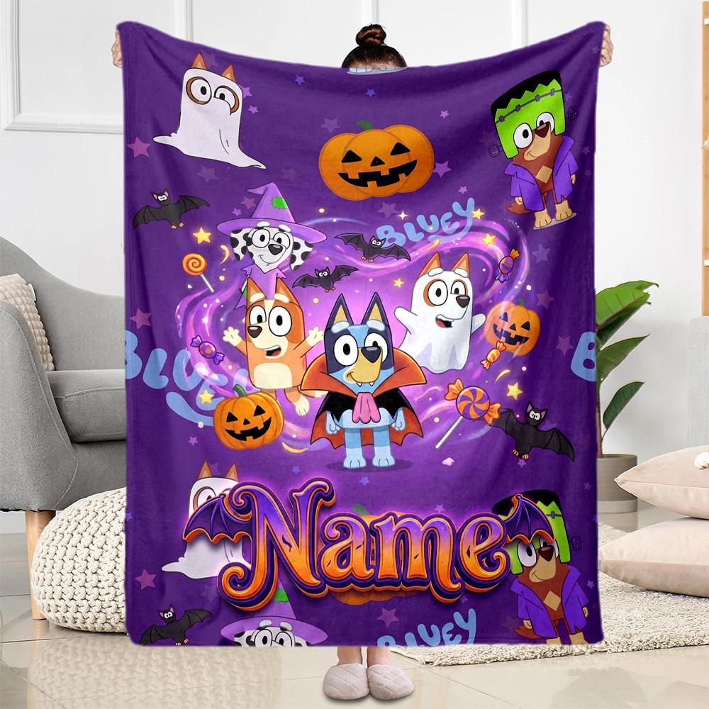 Christmas Friends Personalized Name Blanket Gift Personalized Blanket Comfortable Suitable for Couch Home Decor Livingroom Nap for All Occasions
