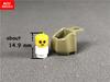 Non-Toxic Set Moc Bricks Pannier Pack Baby Head Milk Bottle Educational Building Block Figure Toys Children Xmas Gifts