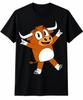 Cute Bull Graphic T-Shirt – Fun Western Cow Tee