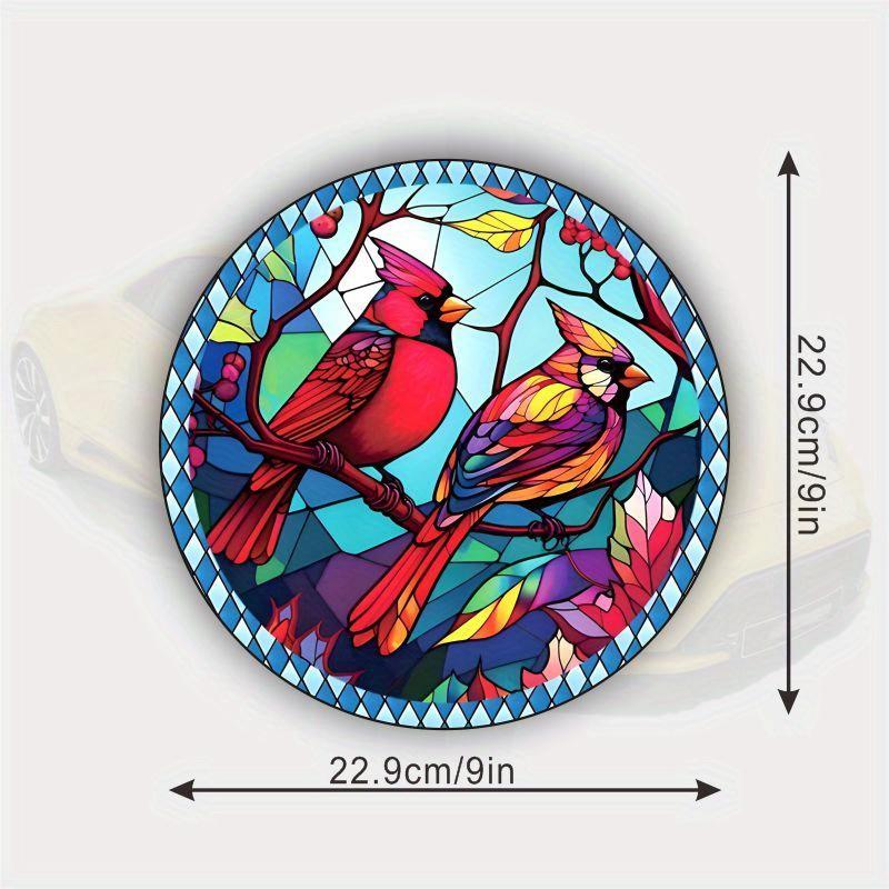 

Spring Bird Home Decoration Static Cling Glass Sticker Window Glass Electrostatic Stickers Bathroom Glass Door Living Room#30