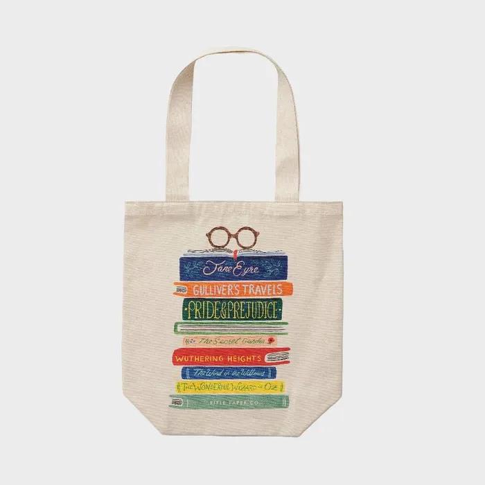 Rifle Paper Book Club Library Canvas Bag Eco Bag