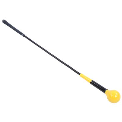 Swing de Golfe Treinador Prática Indoor Potência Força Tempo Auxílio de Treino Taco (Amarelo)
