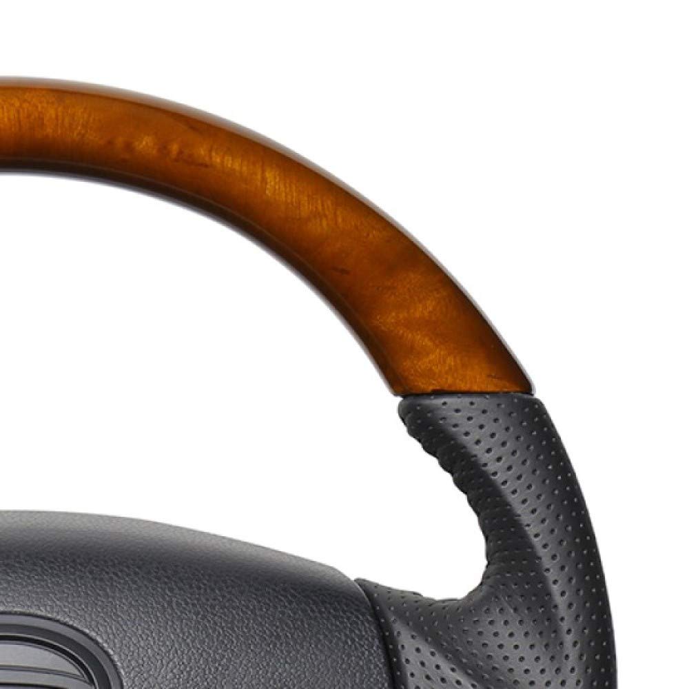 REAL Steering Wheel Hijet Truck 42 Brown Wood [for (including Jumbo) (S500P/S510P)/Move (LA100S)] TYB-42BRW-BK