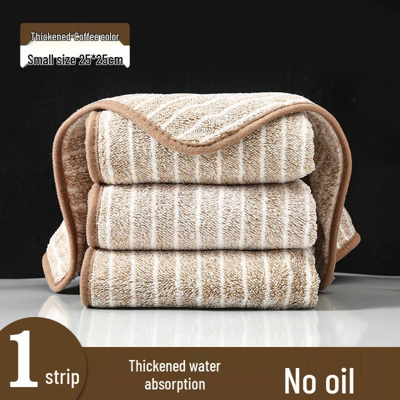 Lint-Free Absorbent Dishcloth – Non-Stick, Oil-Resistant, Easy-Clean with Hanging Loop for Kitchens