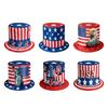 Traditional Cloth Bucket Hat Festival Headwear For Holiday Celebration And Patriotic Occasion Event And Parades