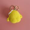 Handmaking Crochet Keychains Cute Cartoon Knitting Keyring Fashion Duck Doll Pendant  Backpack