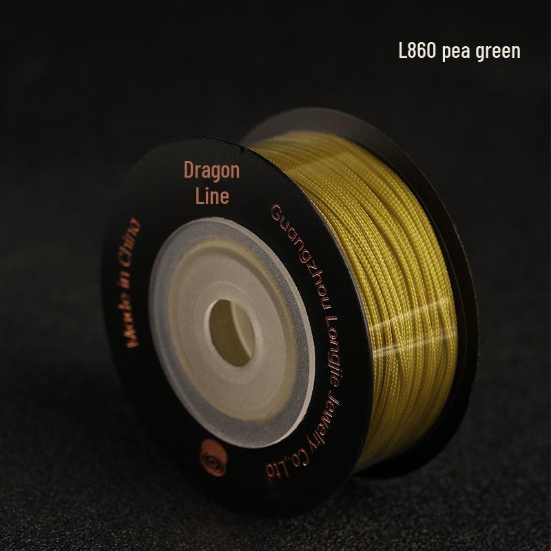 Dragon Knot High-A Jade Thread: Eco-friendly, Colorfast Jewelry Weaving Cord, 79 Colors, Handmade DIY Bracelet Material.