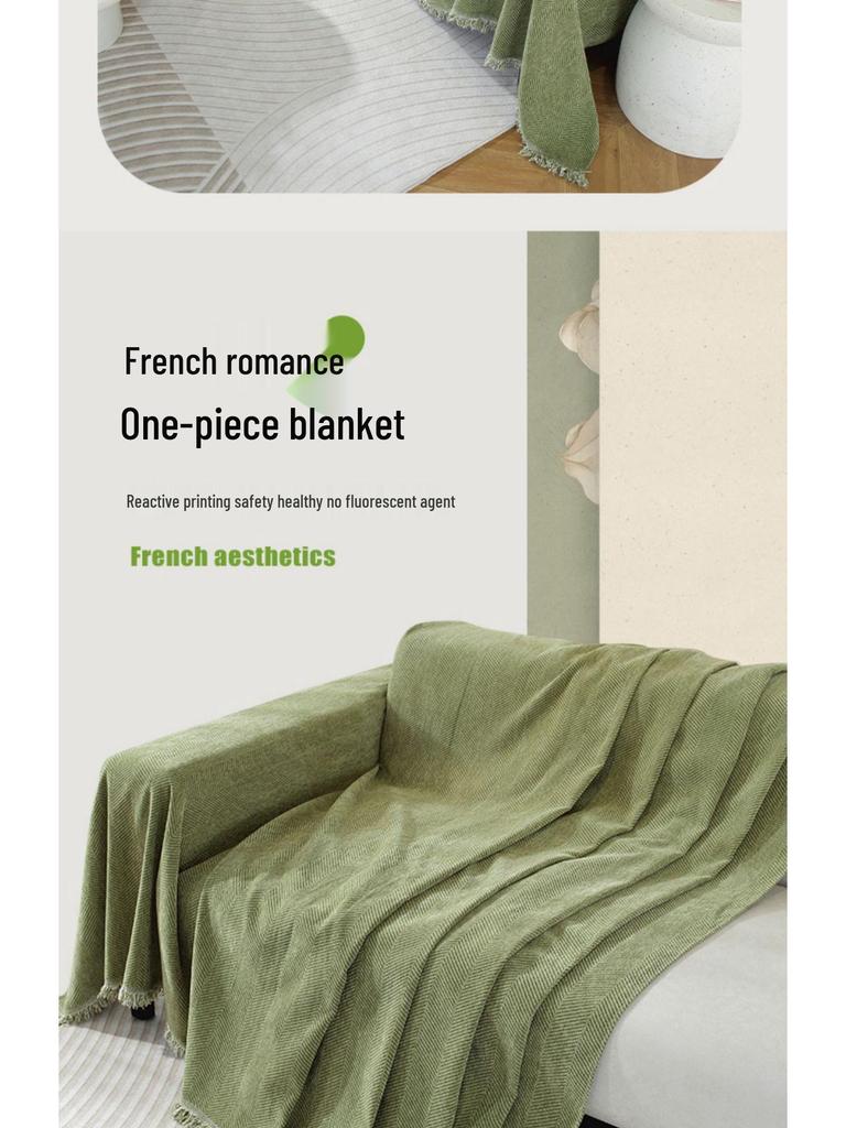 Chenille Sofa Cover: Thick, Washable, Anti-Scratch, Stain & Wear Resistant - Universal Fit for All Seasons