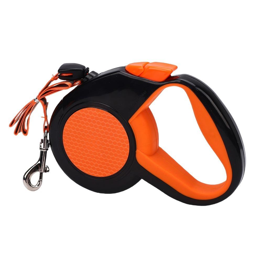 Auto Retractable Retractable Dog Leash Reflective Nylon Pet Traction Rope Dog Lead Dog Training