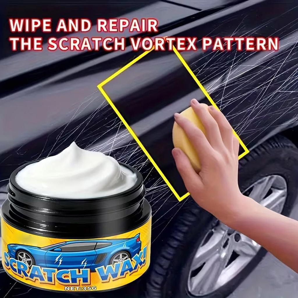 Car Scratch Wax, Minor Scratch And Mark Remover, Paint Polish.