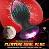 APP Controlled Anal Plug Vibrator, Anal Plug Vibrator with LED Light, Female G-spot Dildo Vibrator, Vaginal Masturbator, Anal Plug Adult Sex Toys