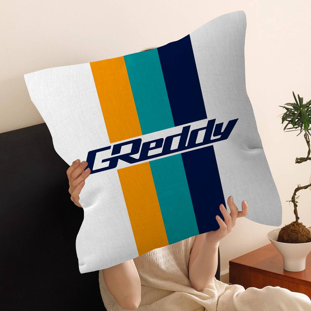 G-Greddy-Y Cushion Cover Polyester Sofa Cushions Decorative Throw Pillows Home Decoration Pillowcover