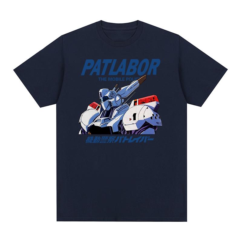 Patlabor Mobile Police Anime t-shirt Giapponese Stai Sotto Arresto Knight Tekkaman Cotone Uomo T shirt Nuova TEE TSHIRT Top Donna
