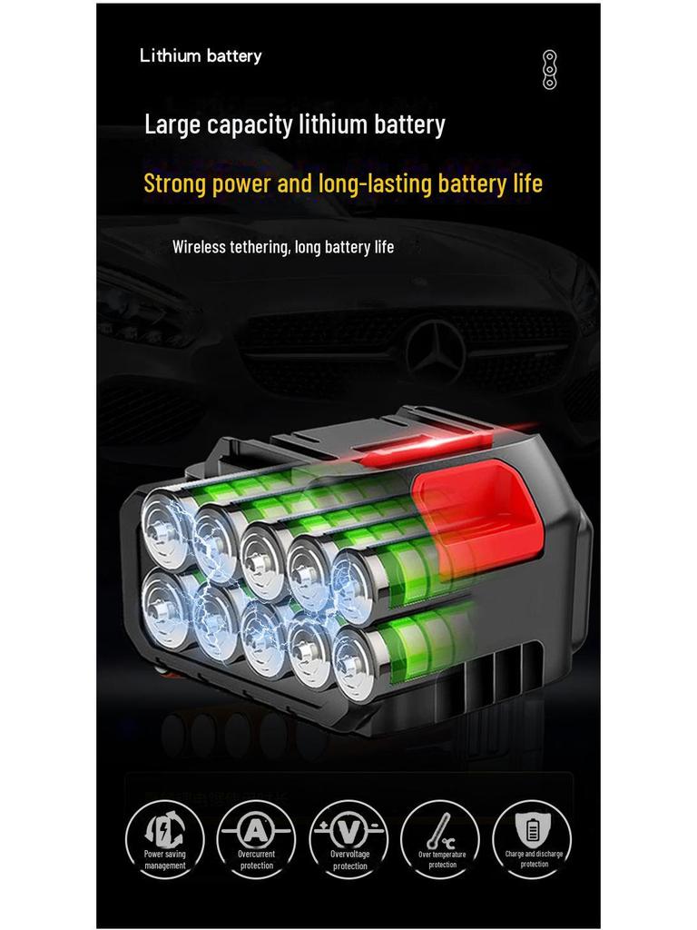 Drujba electrică fără perii reîncărcabilă Merida Lithium pentru uz casnic și exterior