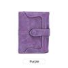 2025 Women's Retro Frosted Two-Fold Short Wallet, Multifunctional Simple Fashion Clutch.