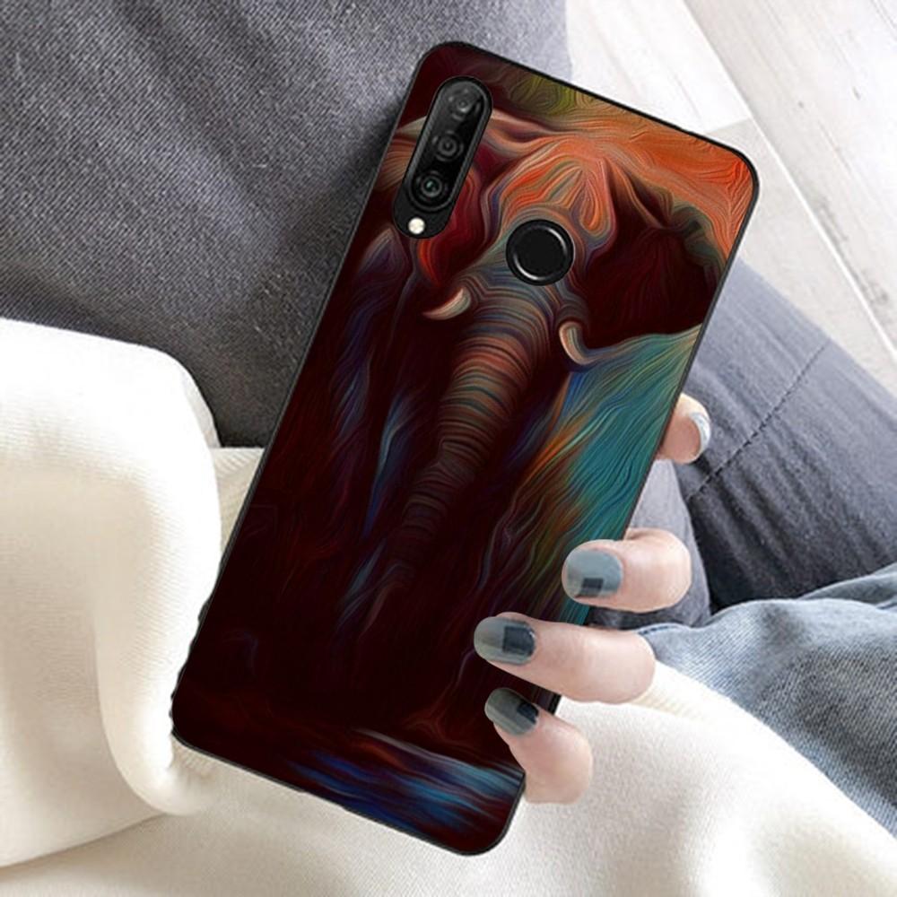Elephant Phone Case For Huawei Honor 10 Lite 9 20 7A 9X 30 50 60 70 Pro Plus Soft Silicone Cover