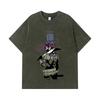 275 GSM Washed T-shirts 100% Cotton Kaiju No 8 V12 Soshiro Print Unisex Heavy Cotton T Shirt