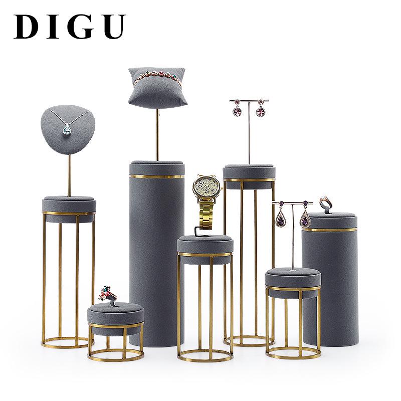 

Metal Jewelry Display Stand Set for Rings, Bracelets & Necklaces
