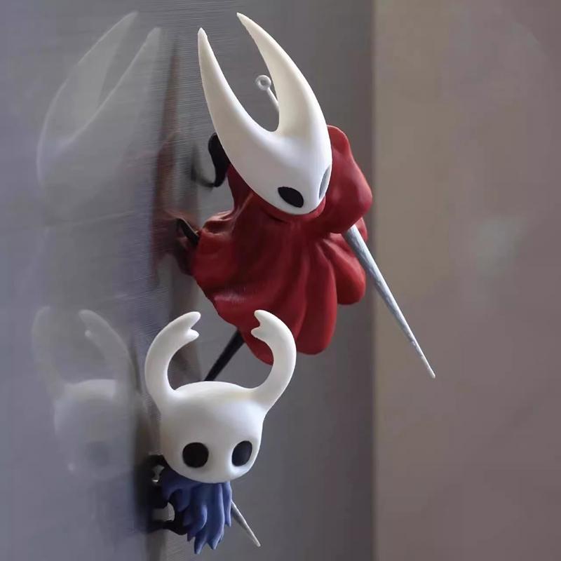 Anime Hollow Knight Figure Refrigerator Sticker Magnetic Cartoon Kid Room Decoration Game Fans Gift Christmas Creative Gifts