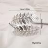 New Leaf Shape Metal Curtain Tiebacks Adjustable Clip Vintage Style Curtain Pull Hook Buckle Clip Curtains Tie Holder Home Decor
