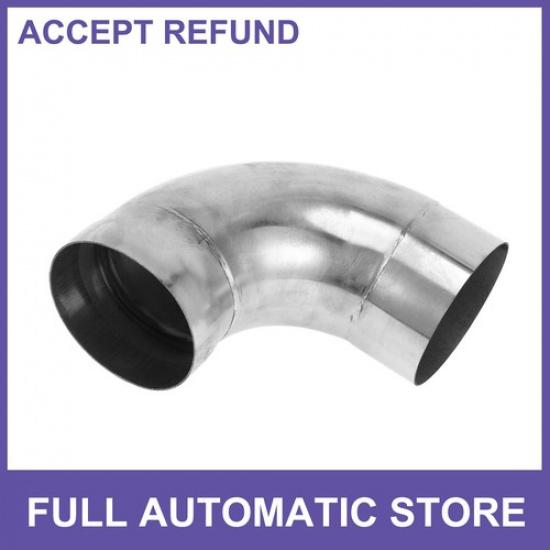 90 Degree Mandrel Exhaust Tube 2.5  OD 3.94  Length 304 Stainless Steel New