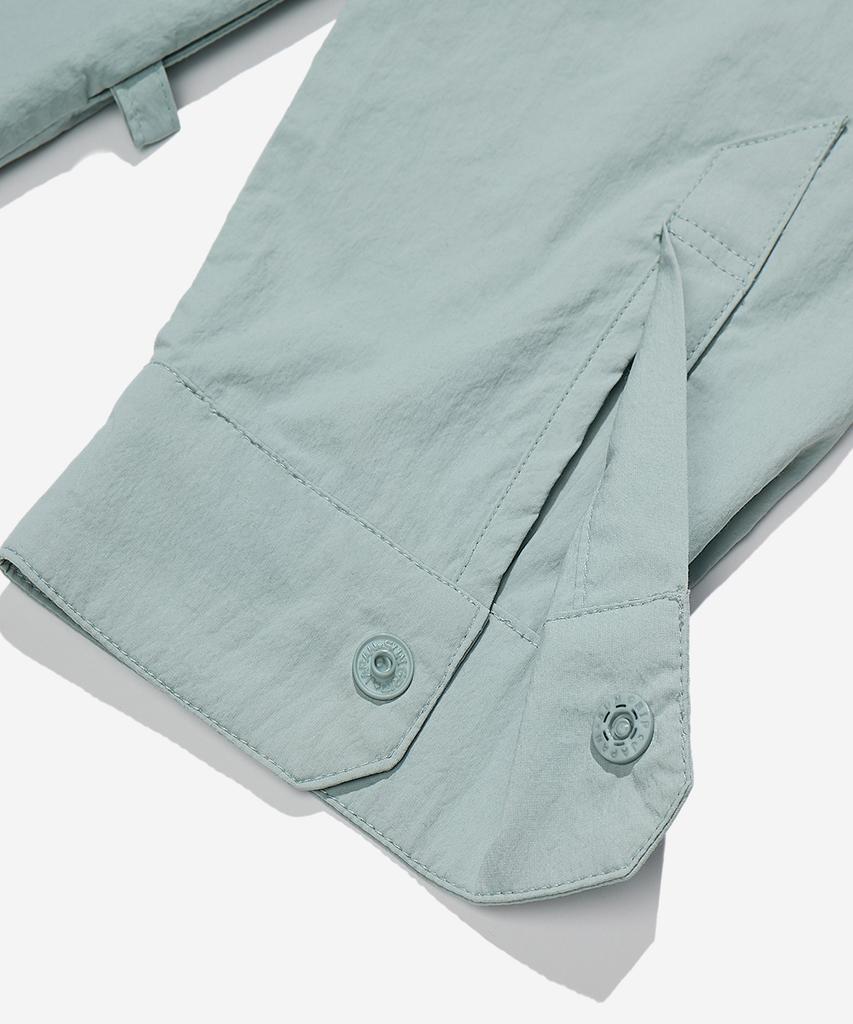 NODE LABS Sonari Oversized Long Sleeve Outdoor Shirt_Nile/Green