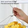 Stainless Steel Windproof Clothespin Laundry Hanger Clothesline Sock Towel Bra Drying Rack Clothes Peg Hook Dryer Sock Rack