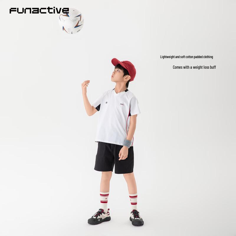 T-shirt de sport d'été FUN ACTIVE à séchage rapide pour enfants