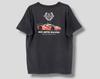 T-Shirt Vintage Autobacs équipe de course aguri ARTA garaiya GT300 champion JGTC Japon gt championnat équipe de course JDM tee noir Large