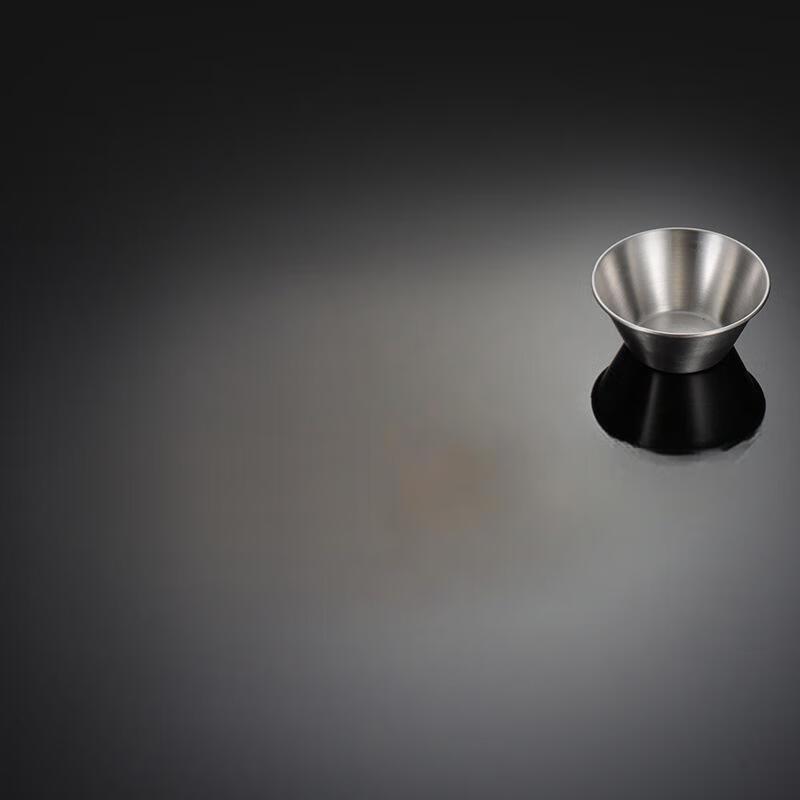 ZISIZ Stainless Steel Conical Condiment Dish