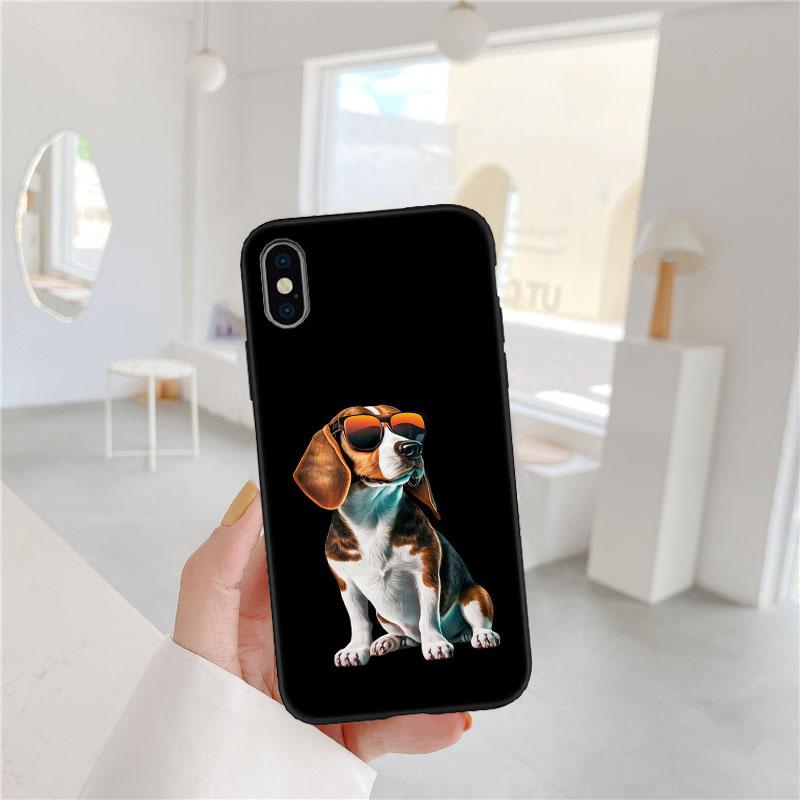 LO14 Beagle Dog Soft Shell Phone Case for Redmi Note 10 11 12 Pro Max 10S 10C 10T 11A 11S 12S 12C