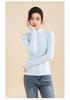 2024 Autumn/Winter Women's High Neck Wool Long Sleeve Slimming Sweater