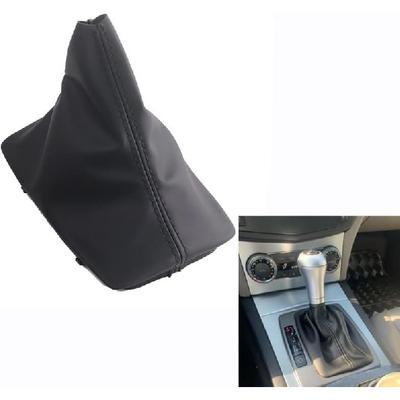 Automatic Leather Car Shift Gear Knob Lever Gaitor Boot Cover for M-ercedes B-ENZ W204 C204 C63 C300 C250 W207 A207 W212 2008 2009 2010 2011 2012
