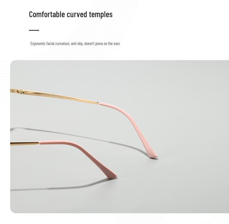 High-End Cat Eye Metal Glasses: Street Style Anti-Blue Light & Photochromic Optical Lenses