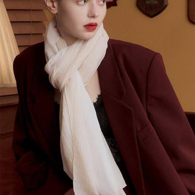 TOU SS025 Half Shimmer Scarf(2 Color Options)