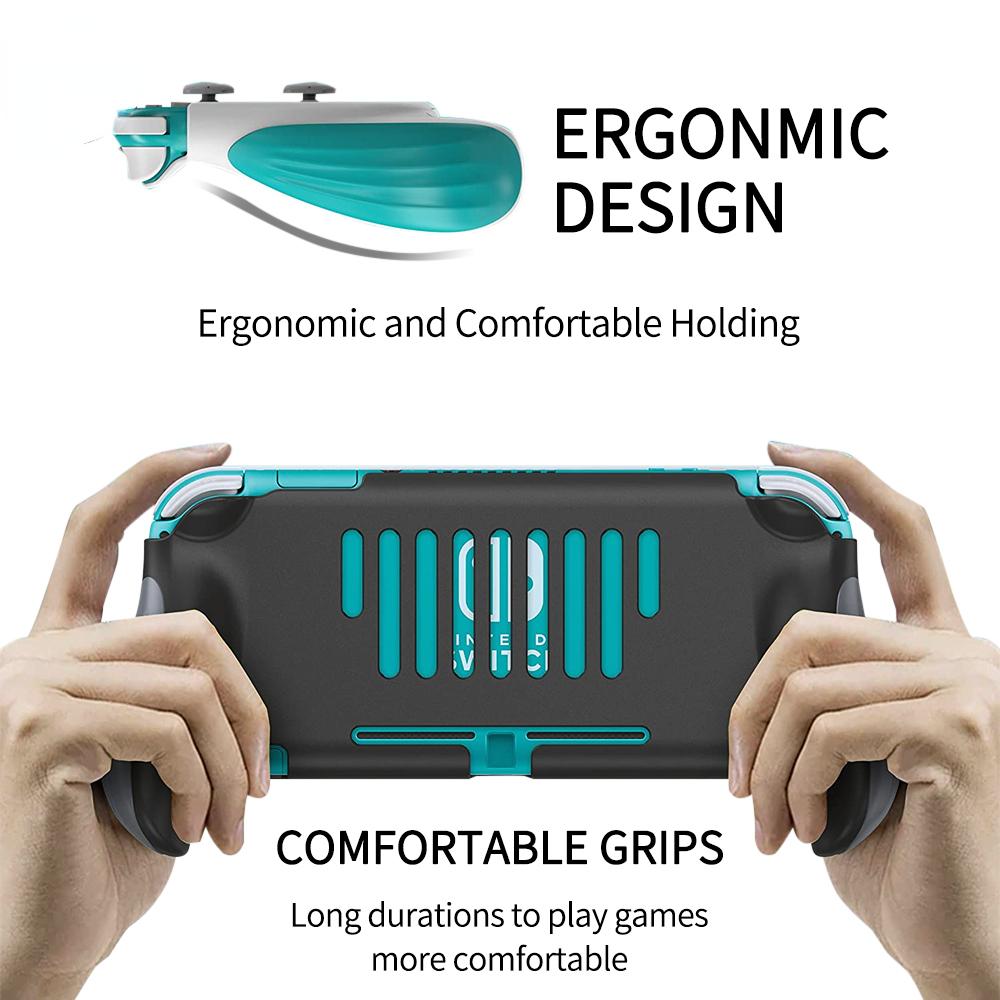 Ochranná rukoväť pre Nintendo Switch Lite Ergonomický držiak Herný ovládač Rukoväť Konzola Kryt Držiak Plášť Herné príslušenstvo