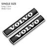 For Volvo Car Accessories 3D Aluminum Emblem Badge Car Stickers Decal For Volvo Xc60 Xc90 V40 V60 S60 V50 V90 S80 C40 XC40 V70 X ari632