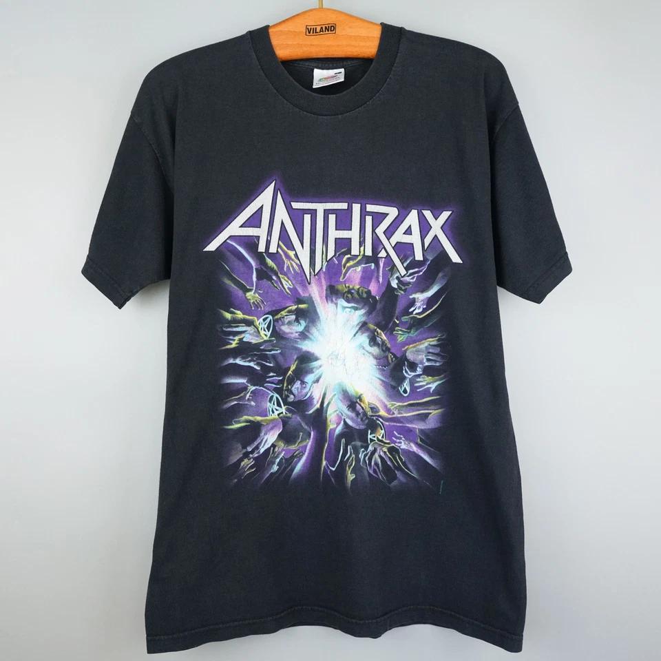 Vintage 2003 Anthrax t shirt 03 tour L