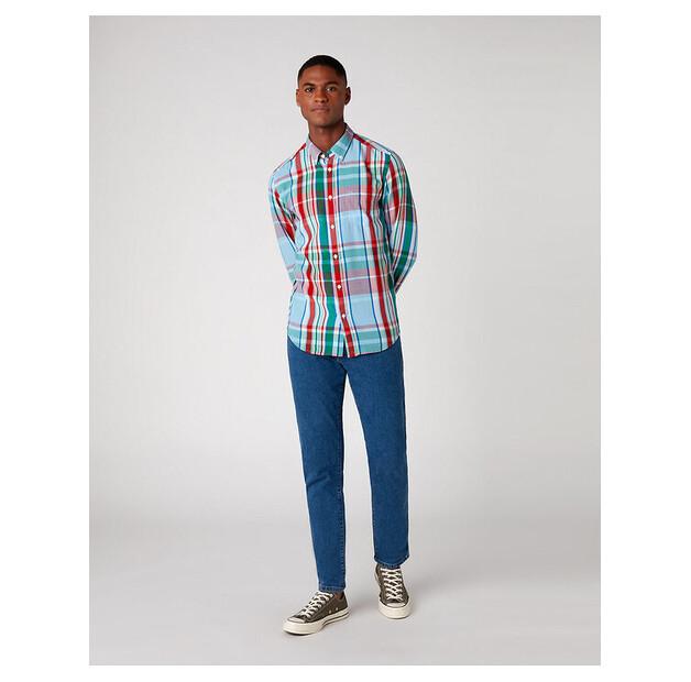 Рубашка Wrangler LS 1PKT BDOWN SHIRT