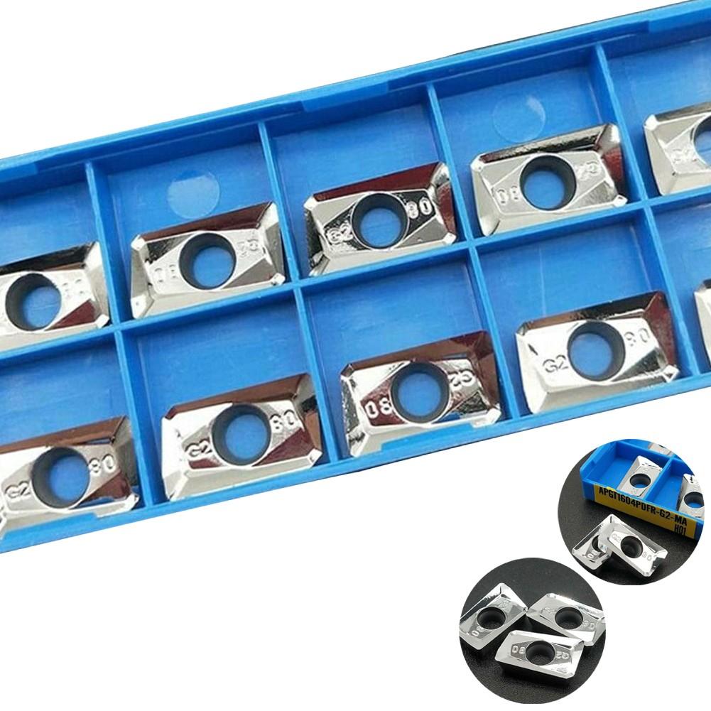 10ks APMT1604 APGT1604PDFR-G2-MA H01 CNC karbidové frézovací břitové destičky, Pro hliník